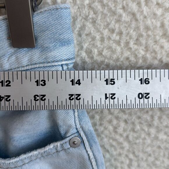 Madewell The '90s Mid-Length Jean Short in Pearlman Wash Womens Size 25 - Picture 8 of 9